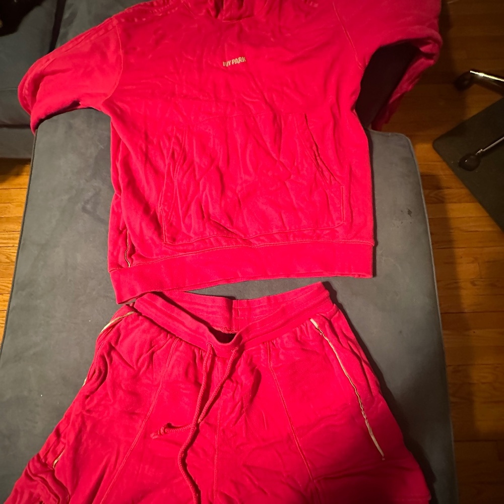 Rare** Adidas Ivy Park hooded sweatsuit size XS